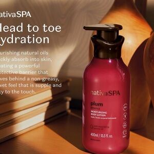 NativaSpa Plum Moisturizing Body Lotion - Deep Pink